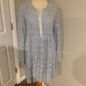 Romeo + Juliet Couture Dress lace long sleeve